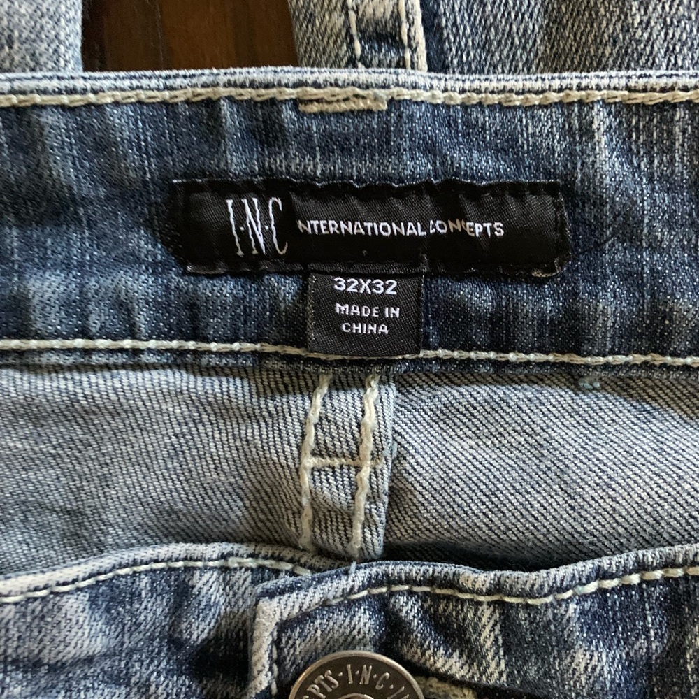 INC INTERNATIONAL CONCEPTS WOMENS LOW RISE BLUE DENIM JEANS 32 X 32 - Picture 9 of 12